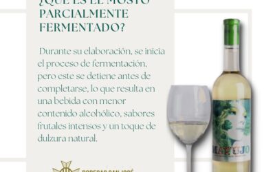 ¿Qué es el mosto parcialmente fermentado?
